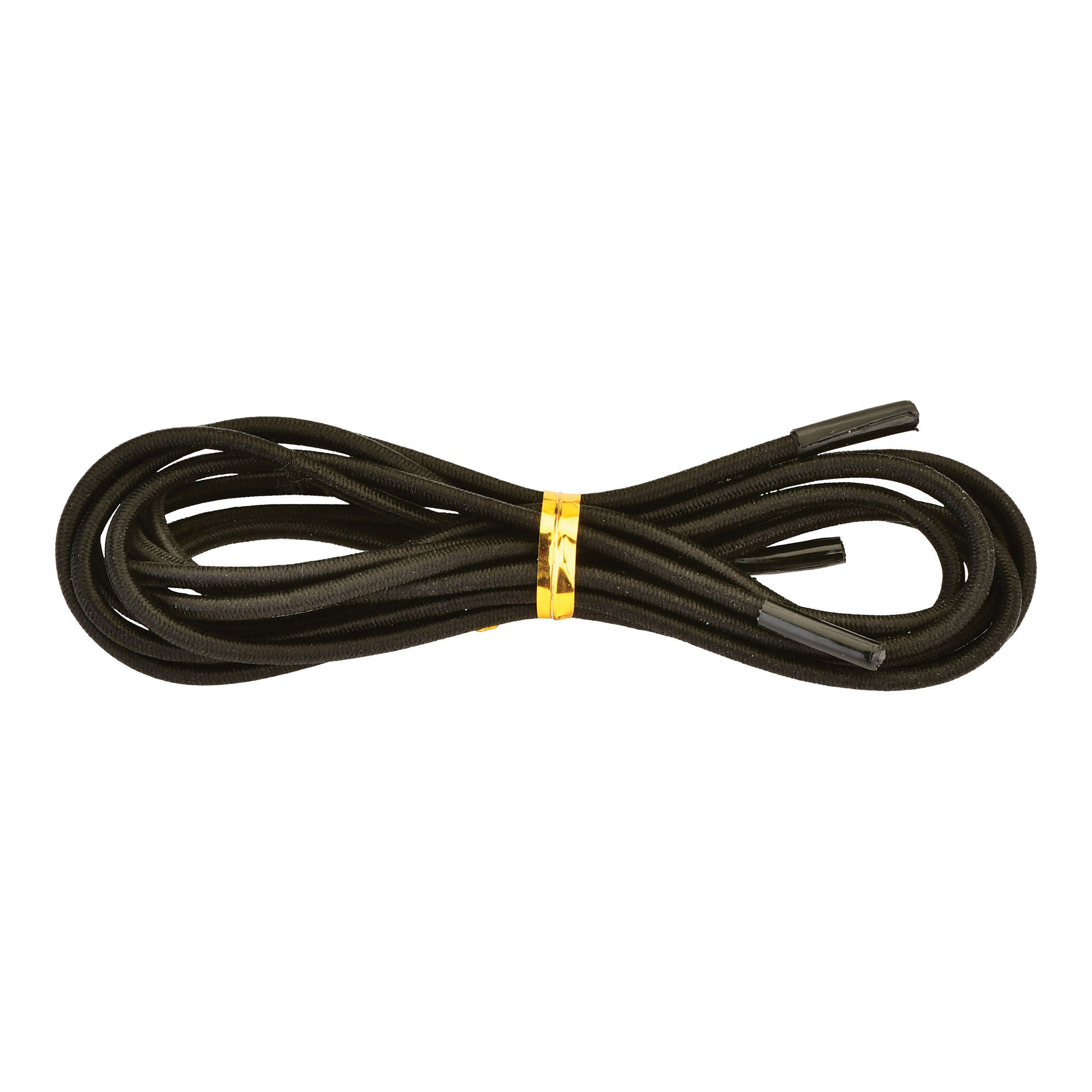Nova Ortho-Med Elastic Shoelaces, Black, Pair