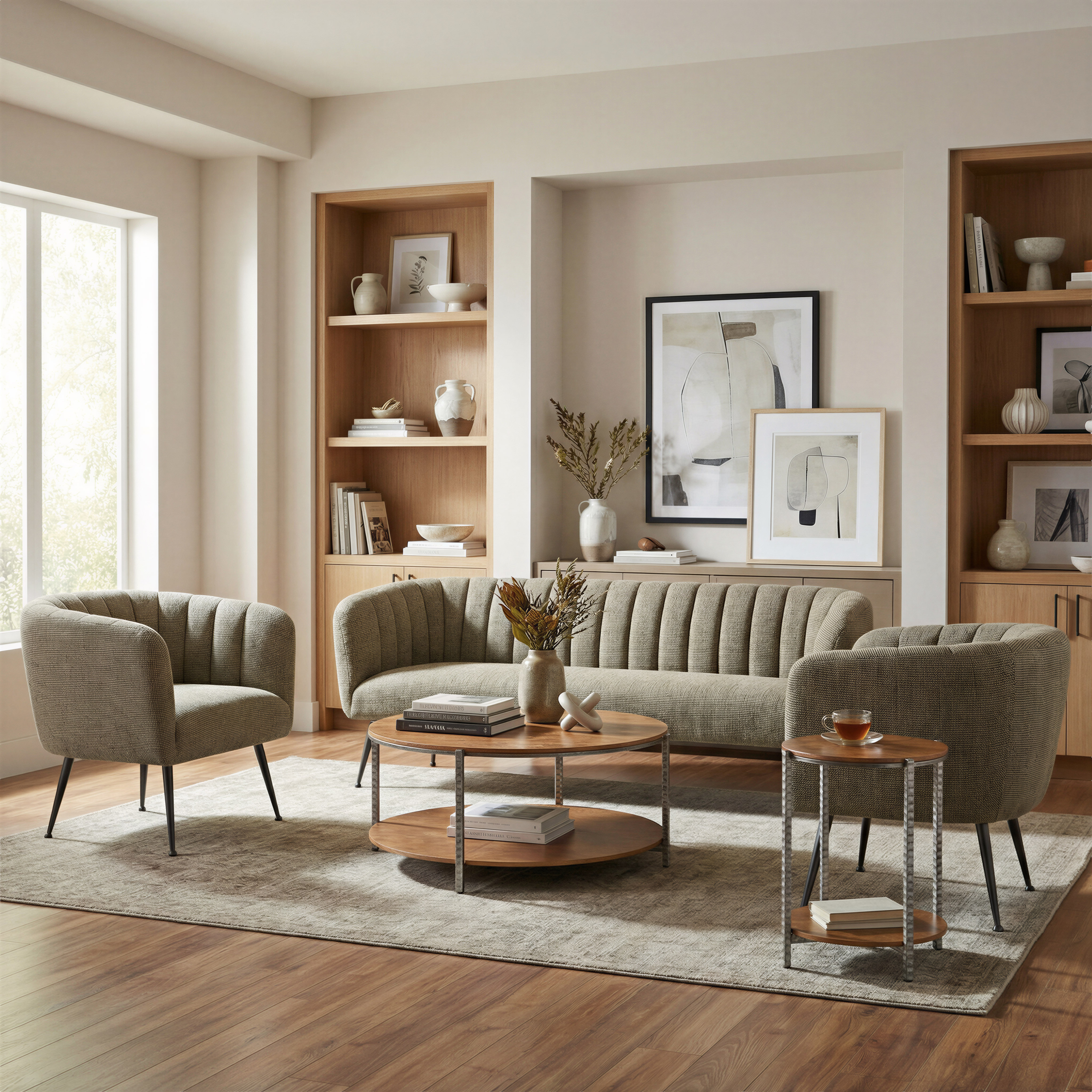 Adna Side Table Brown product image