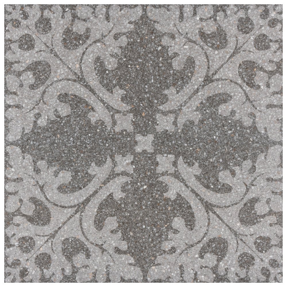 Farnese Molise Grafito 11-1/2 in. x 11-1/2 in. Porcelain Floor and Wall Tile