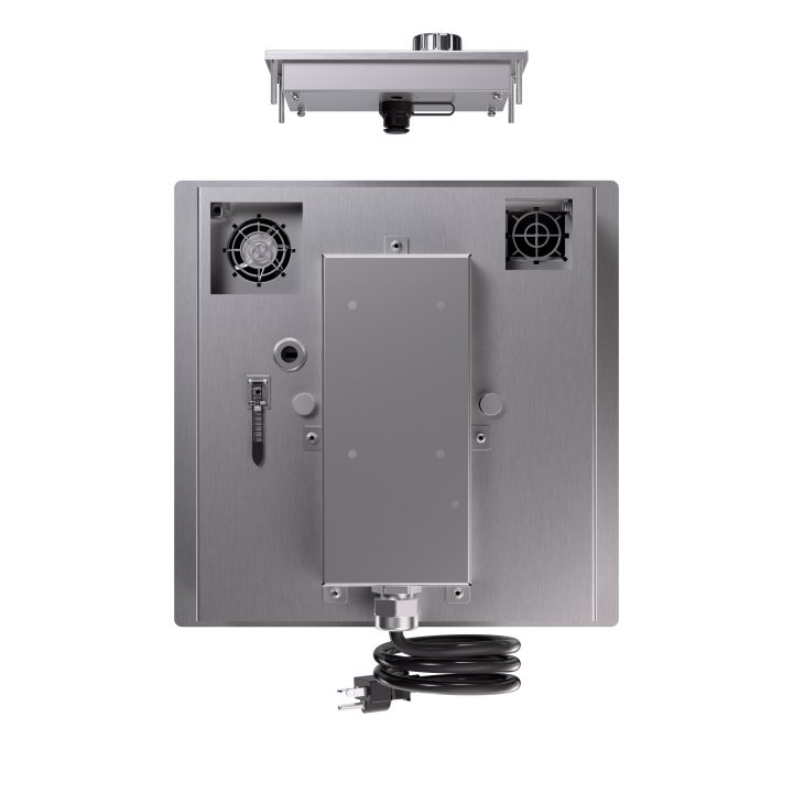 208- to 240-volt 2,900-watt single-hob drop-in induction range with programs