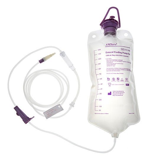 Amsino International BAG SET, GRAVITY ENFIT 1200ML (30/CS)