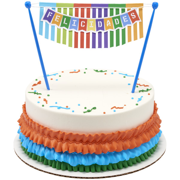 Felicidades Congrats! Banner Layon