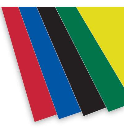 Flipside Foam Board, Assorted Colors, Pack of 10