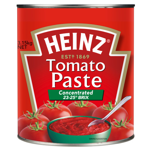  Heinz® Tomato Paste Concentrated 23-25° Brix 3.15kg 