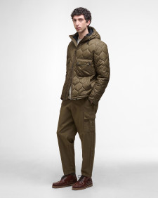 Re-Engineered Hooded Spey Quilted Jacket 