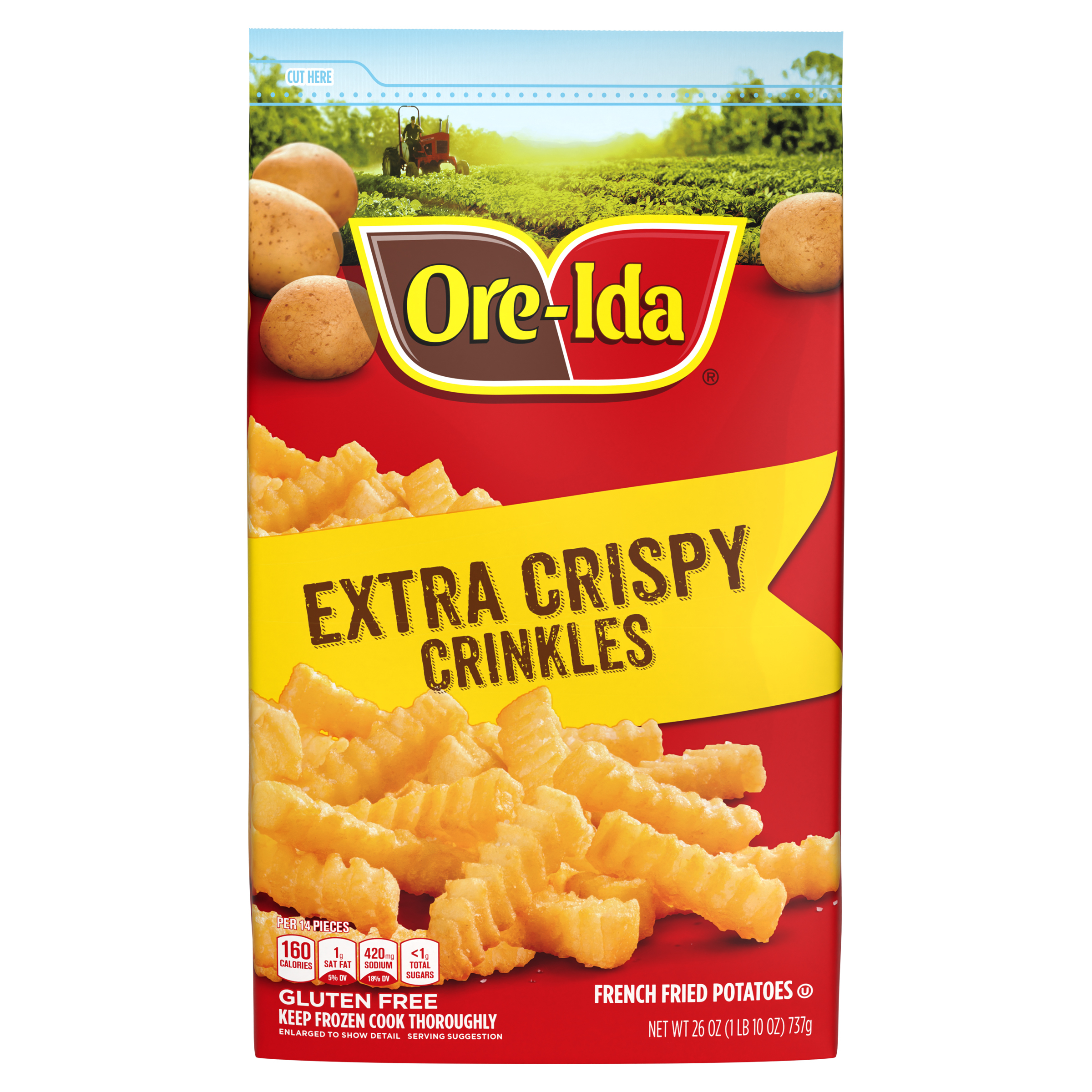 Extra Crispy Crinkles French Fried Potatoes