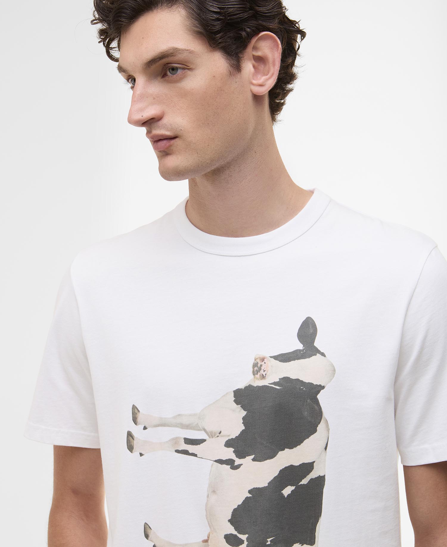 T-shirt Paul Smith loves Barbour image number 6