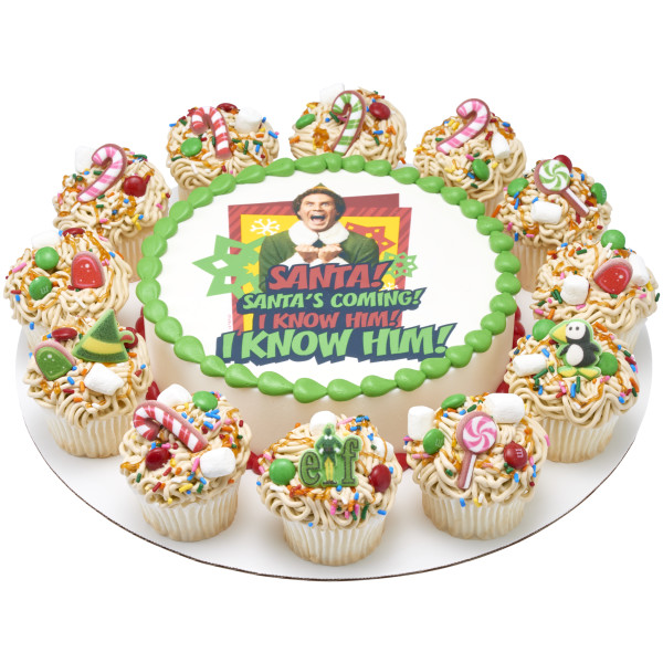 Elf the Movie Santa's Coming! PhotoCake® Edible Image®