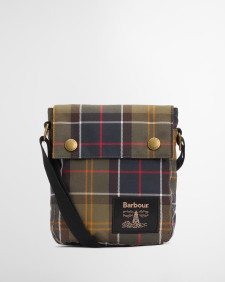 Borsa a tracolla in tartan Torridon 