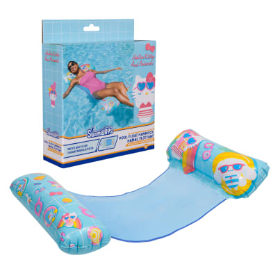 SwimWays Hello Kitty & Friends Swim Hammock, Adult Pool Float, Personal Flotation Device for Swimming Pools, Sanrio Outdoor Toys for Ages 15+