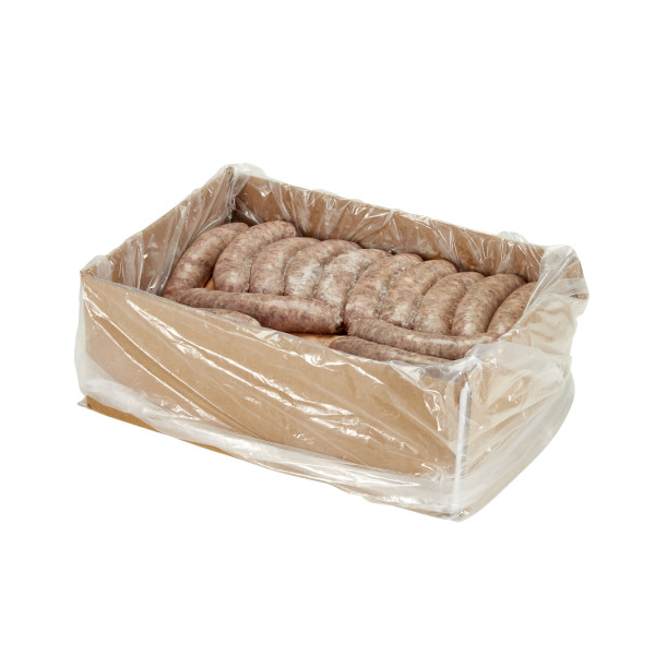 FONTANINI(r) Sweet Italian Sausage Links, Raw, Natural Casing, 5/lb, 1/10 lb . C1CB - Front Center Inner Pack (Hi Res)