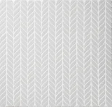 Ozzi Gray 5/8×2-1/4 Leaves Mosaic