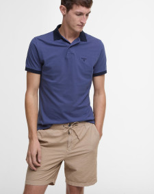 Seersucker Relaxed Shorts Washed Stone