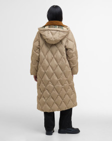 Longline Yasmin Down Puffer Jacket Light Trench