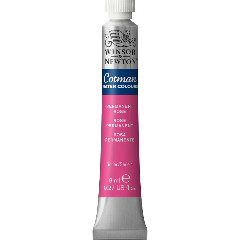Cotman Watercolor Paint, 8 mL Tube, Permanent Rose