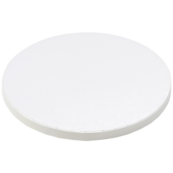 8" Round White Foil Cake Board