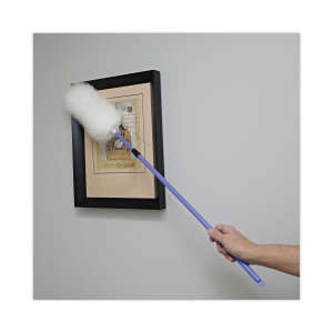 Boardwalk, Lambswool Duster, Plastic Handle Extends 35" to 48" Handle, Assorted Colors, Lambswool, Assorted