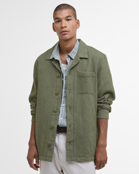Overshirt Sandwood a nido d’ape