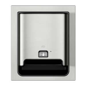 Essity, In-Wall Recessed Matic®, Electronic Roll Towel Dispenser, Stainless Steel
