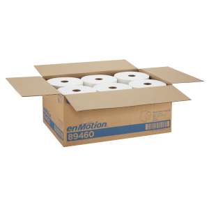 Georgia Pacific, enMotion, 800ft Roll Towel, 1 ply, White