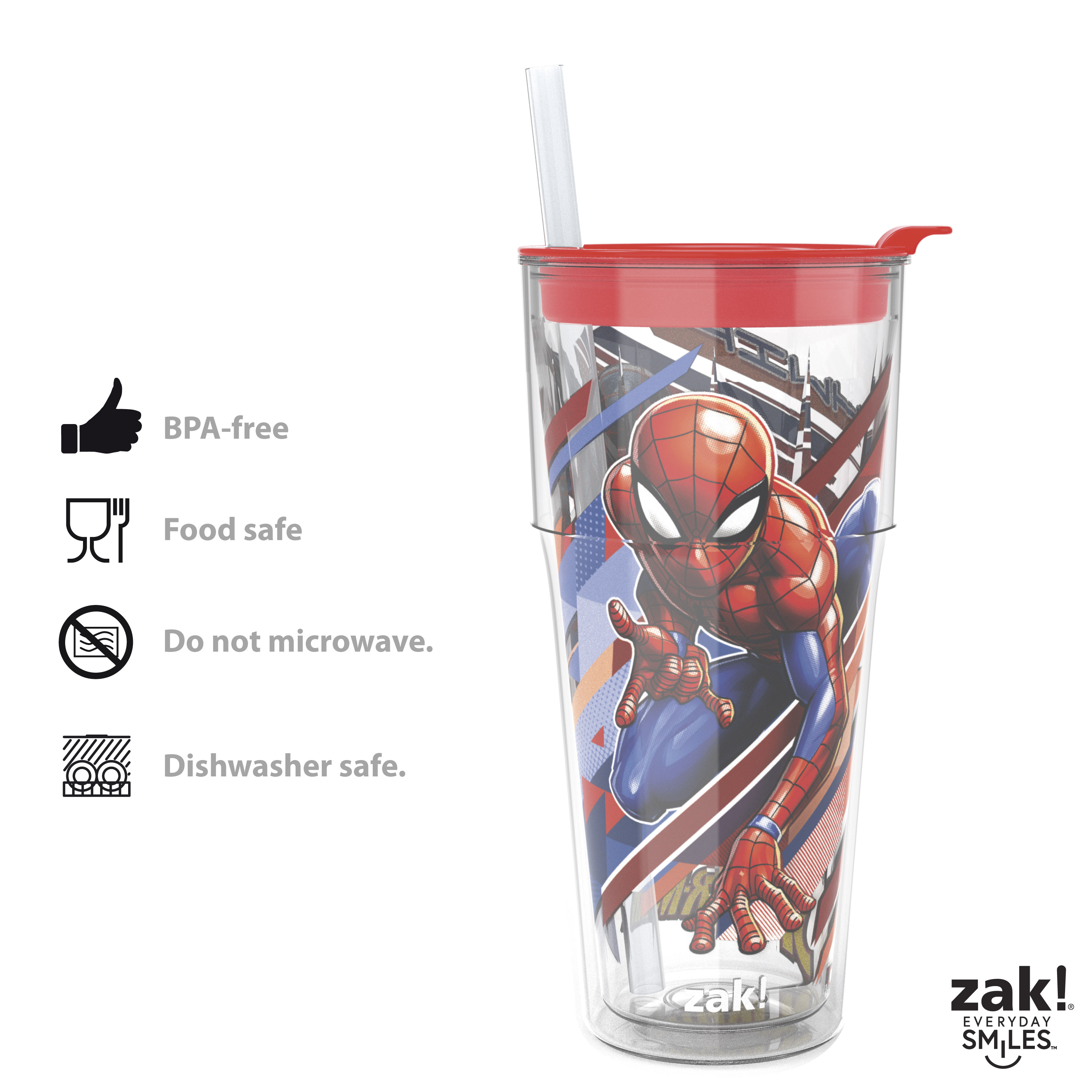Marvel Comics 16 ounce Insulated Tumbler, Spider-Man slideshow image 10