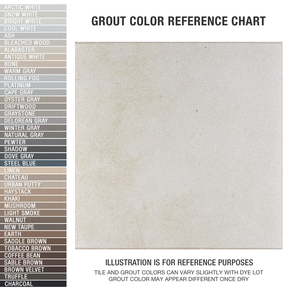 Klinker Retro Blanco 12-3/4 in. x 12-3/4 in. Ceramic Floor and Wall Tile