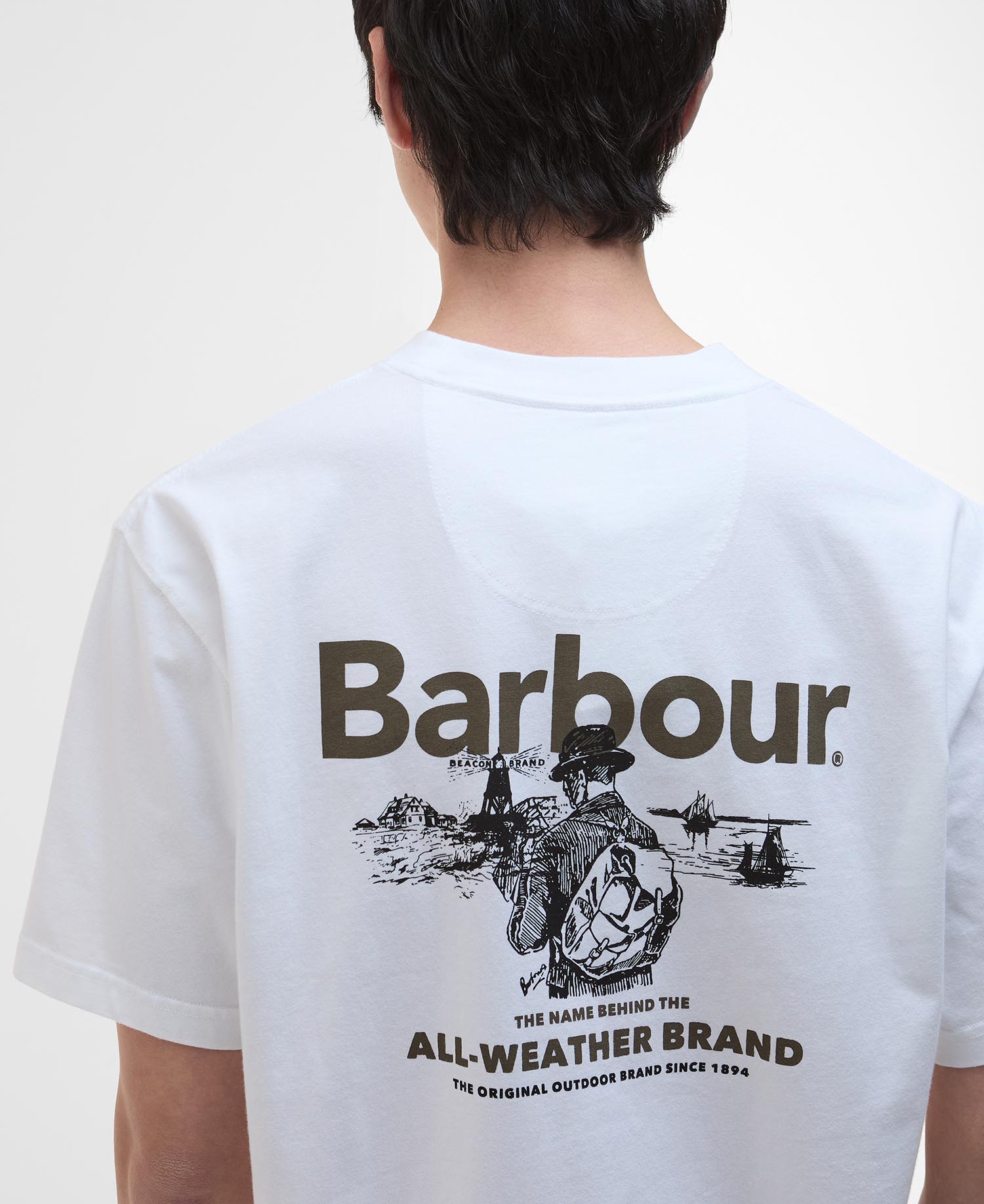 T-Shirt Outdoors Graphic Oversized image number 4
