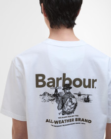 T-shirt oversize con stampa Outdoors 