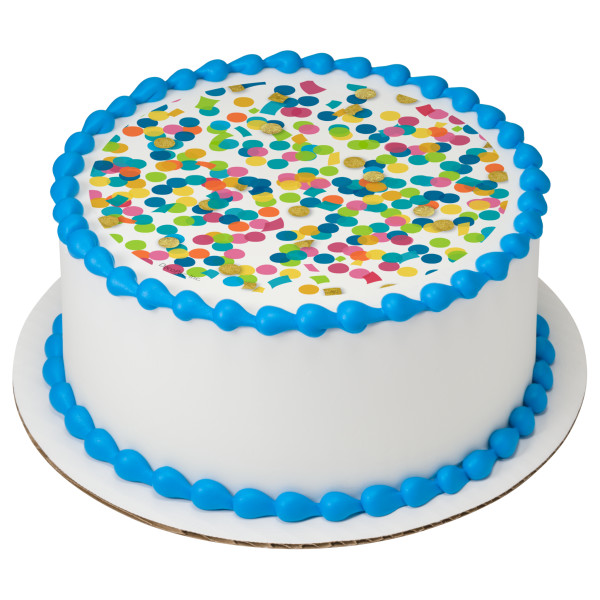 Confetti PhotoCake® Edible Image®
