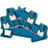 Push-In Terminal Double Level 4 Points 25mm² Blue