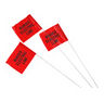 Marking and Warning Tapes and Chains, Plastic, Steel, Black on Red