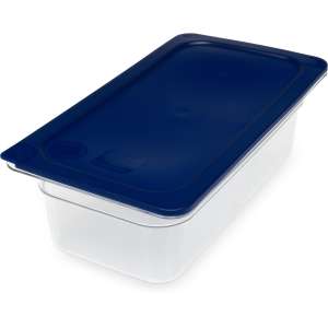Carlisle, StorPlus, Polycarbonate Food Pan 1/3 Size, 4" Deep, Clear