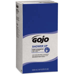 GOJO, SHOWER UP® Soap & Shampoo Liquid Soap, PRO™ TDX™ Dispenser 5000 mL Cartridge