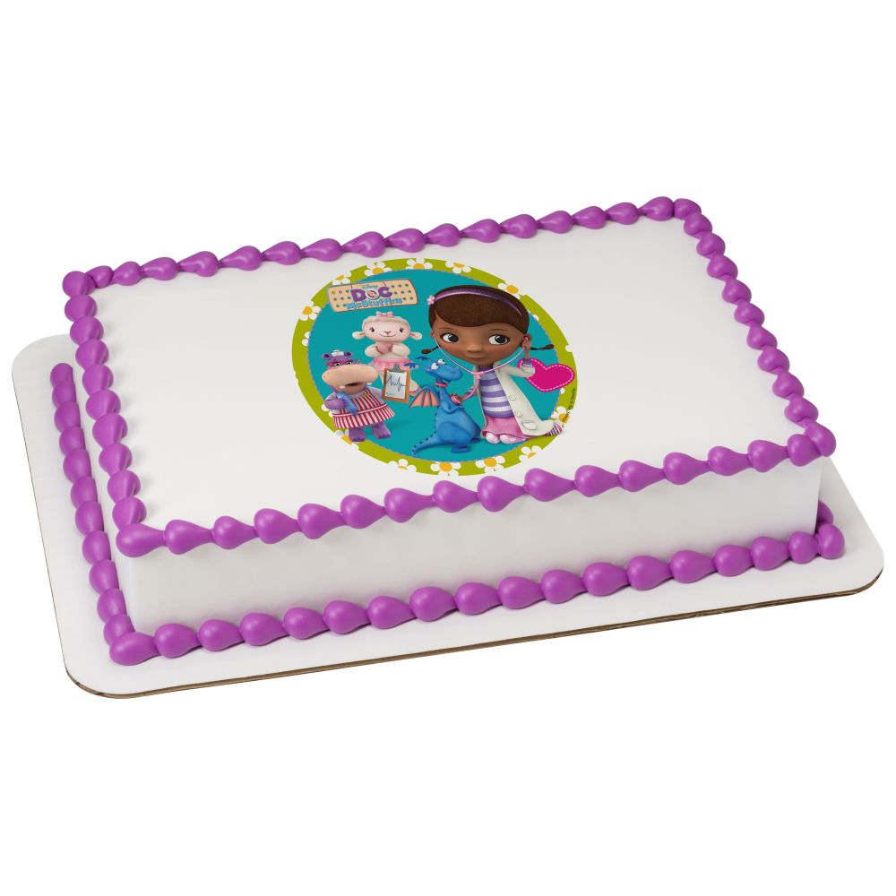 Image Cake Doc McStuffins Doc and Friends