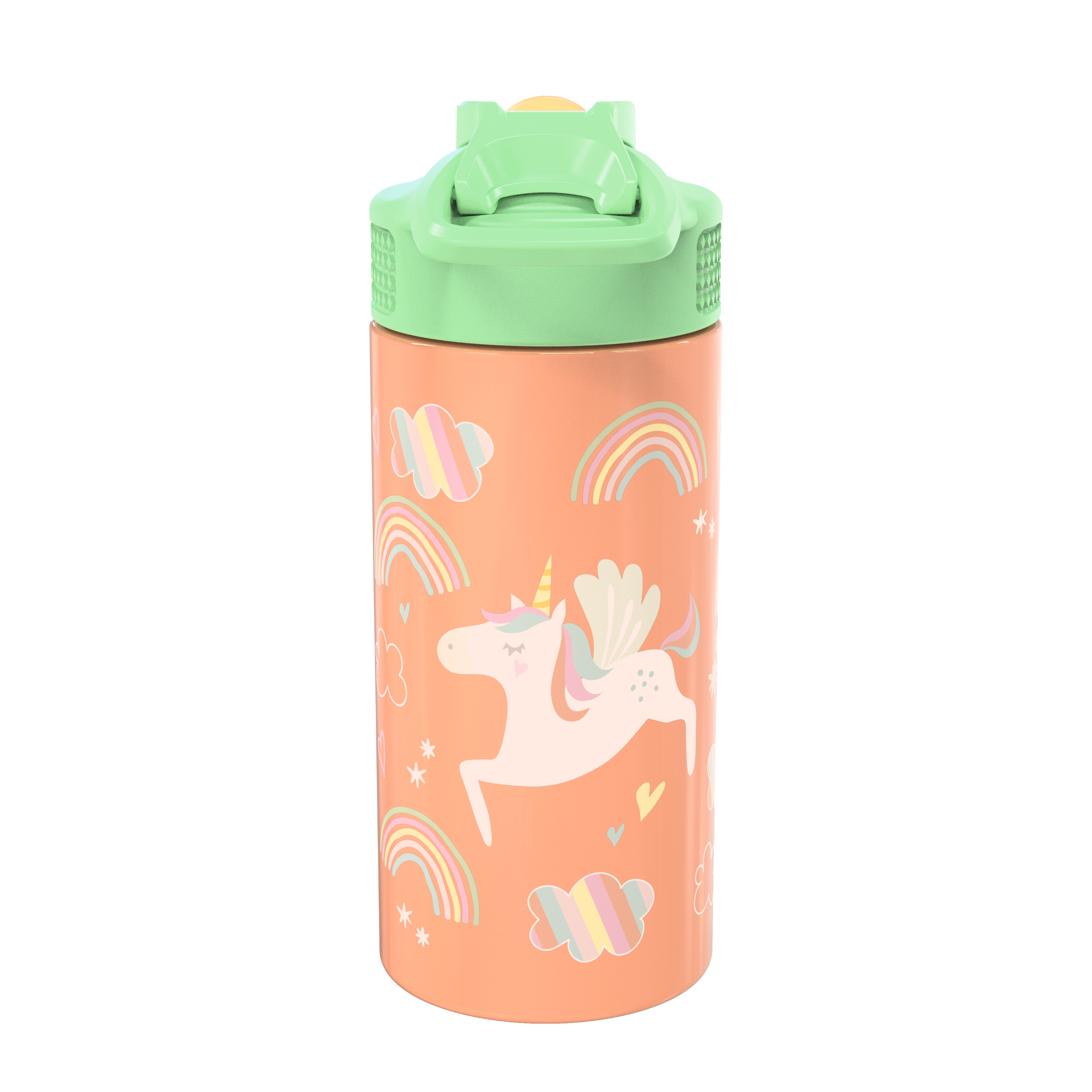 Unicorn 14 ounce Stainless Steel Vacuum Insulated Water Bottle, Multicolored slideshow image 3