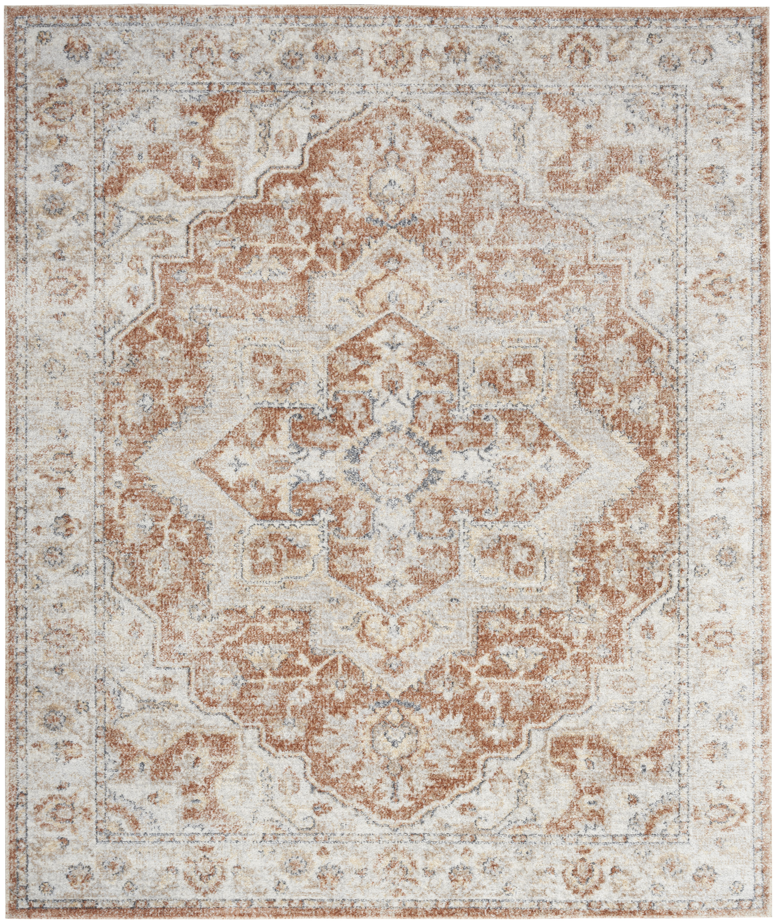 94.00" x 120.00" x .25" Astra Machine Washable Turkey N1807