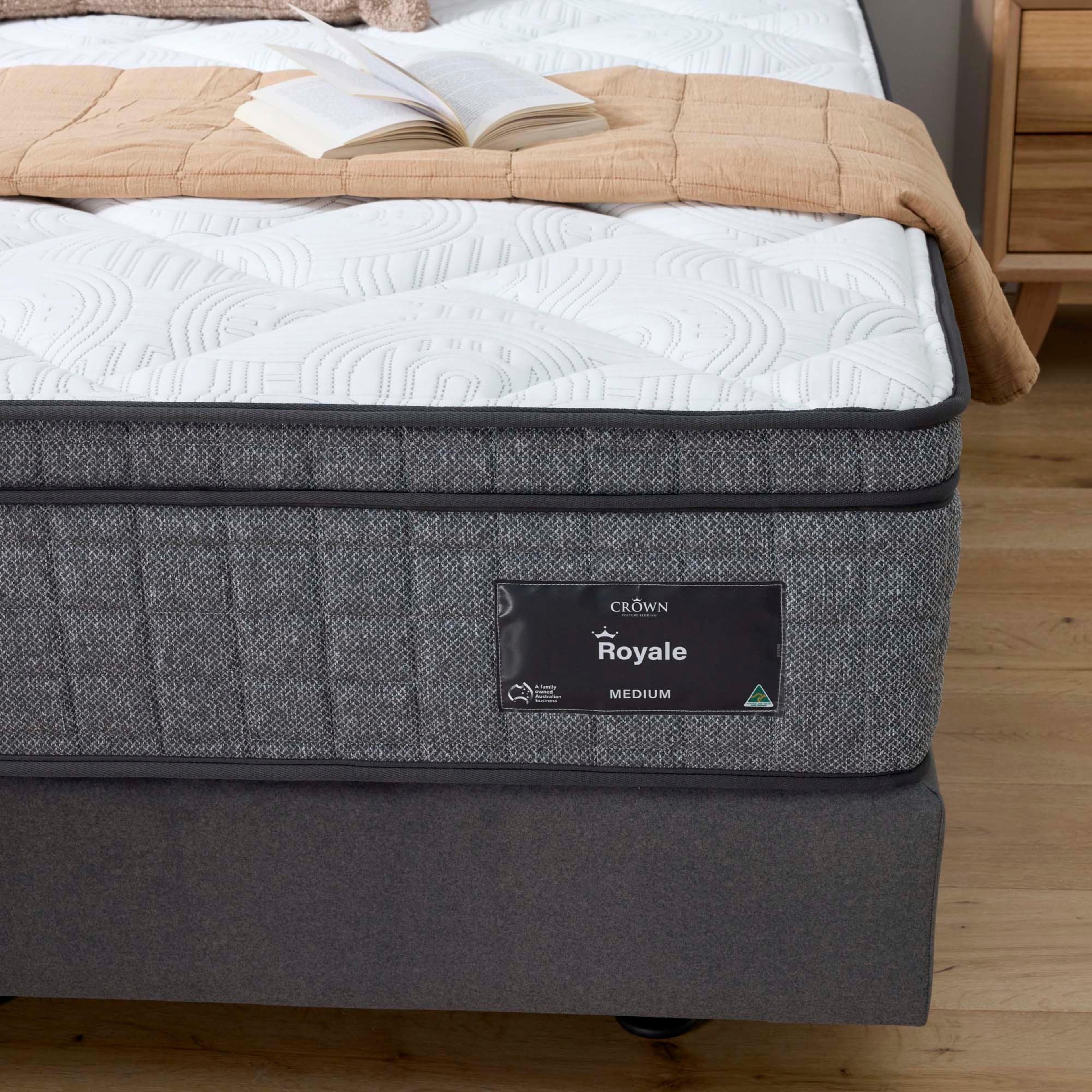 Detail image of the  Crown Posture Bedding Royale Mattress, Medium from Forty Winks