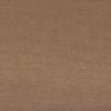 Wooden panel with fine horizontal grain and light brown stain; occupying the frame, showing uniform texture and minor blemishes; close-up, evenly lit surface without other objects or visible surroundings.
