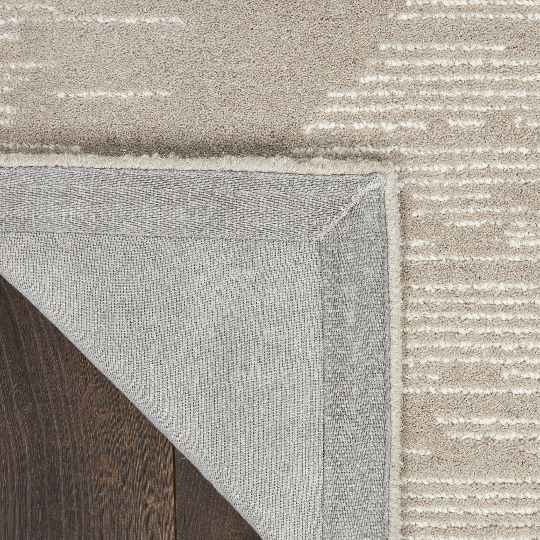 Michael Amini Ma30 Star 7'9" x 9'9" Taupe/Ivory Modern Indoor Rug