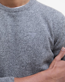 Essential Tisbury Crew-Neck Jumper Classic Grey