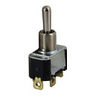 Bat Handle Type SPDT Toggle Switch With Screw Terminals, ON-OFF-ON Maintained Contact