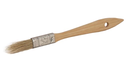 White Bristle Utility Chip Brush - 1/2"