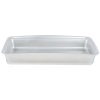 6-quart Miramar® contemporary stainless steel full-size food pan