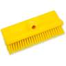 Carlisle, Sparta®, 10in, Color Coded Bi-Level Scrub Brush, Polypropylene Bristles, Yellow