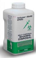 WCM CONTAINER, SHARPS TRANS 3L MGMNT SYS (6/CS)