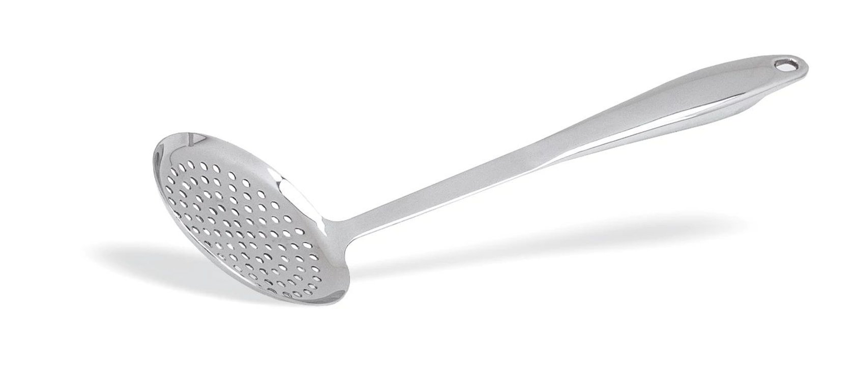 Ergo Line One piece skimmer 35 cm stainless steel in mirror finish