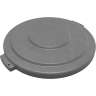 Carlisle, Bronco, Round, Polyethylene, 32 gal, Gray, Receptacle Lid