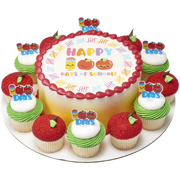100th Day of School PhotoCake® Edible Image®