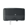 Tork, Twin T2, Mini Jumbo Bath Tissue Dispenser, Black