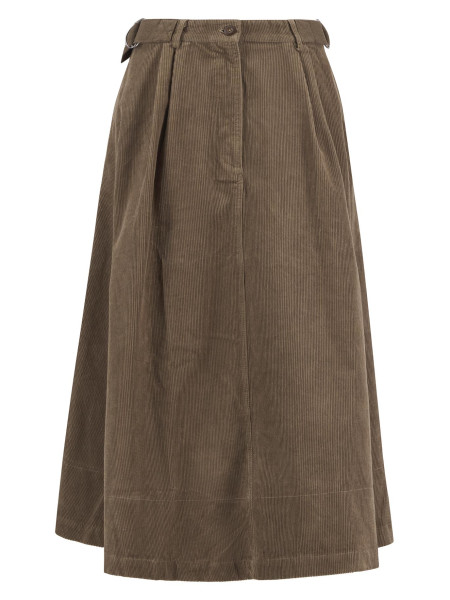 Yasmin Cord Midi Skirt